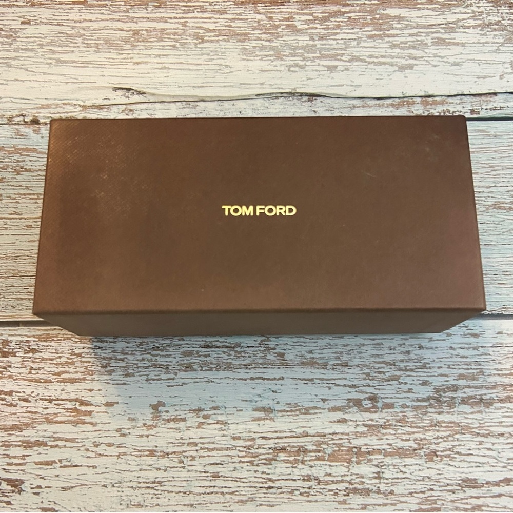 Tom Ford Glasses Case with Chocolate Brown Box